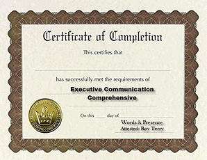 Certificate-sample-Executive-Communication-Comprehensive